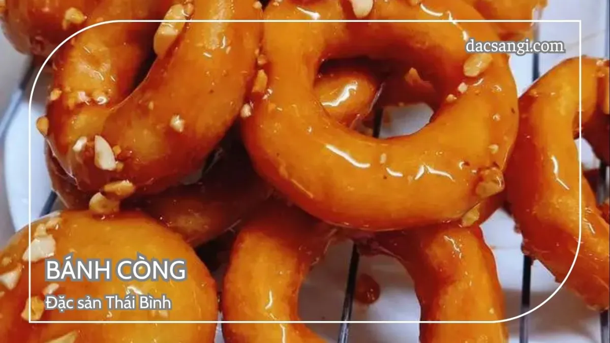 Thái Bình có đặc sản gì? Top 19 đặc sản Thái Bình nên thử và mua về làm quà Đặc sản bánh Còng Thái Bình
