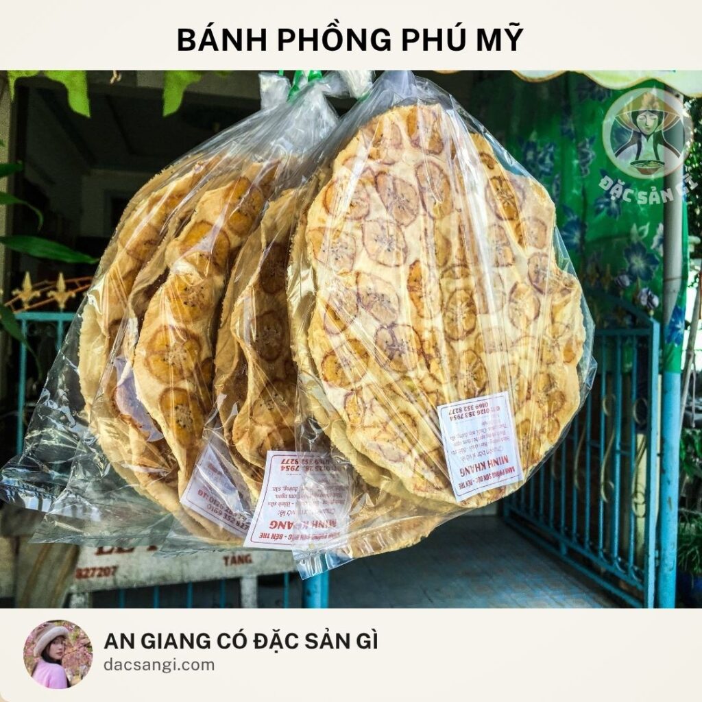 Đặc sản Bánh phồng Phú Mỹ