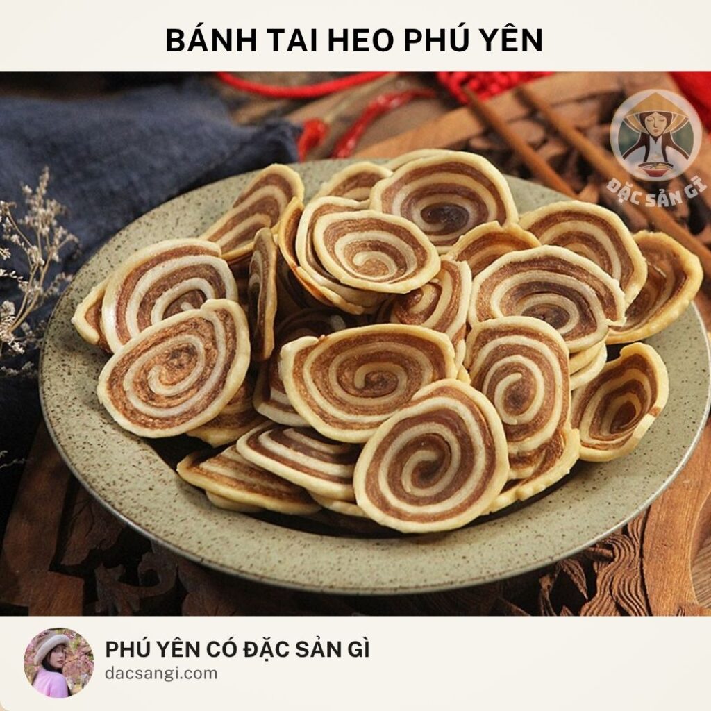 Đặc sản bánh tai heo Phú Yên