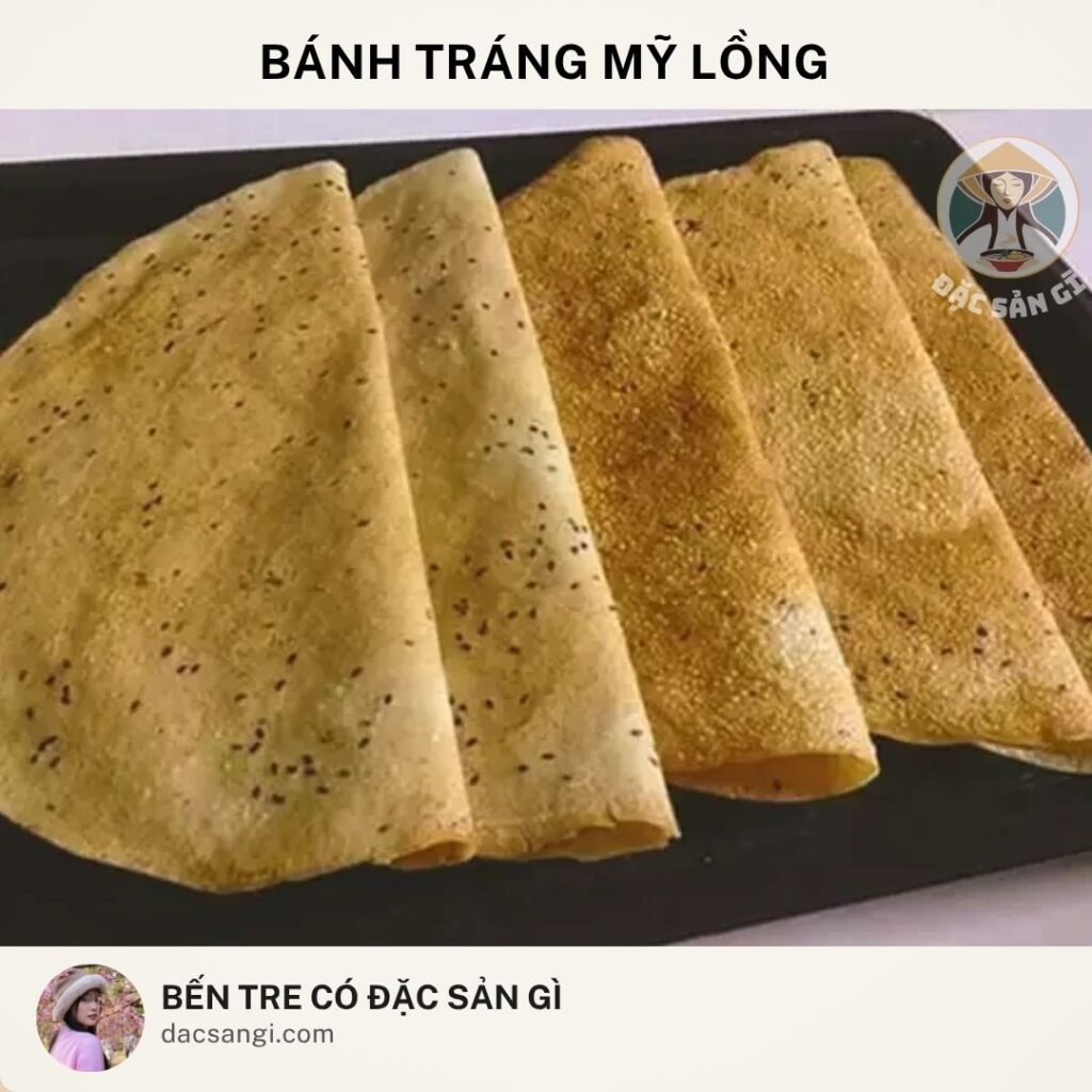 Đặc sản bánh tráng Mỹ Lồng