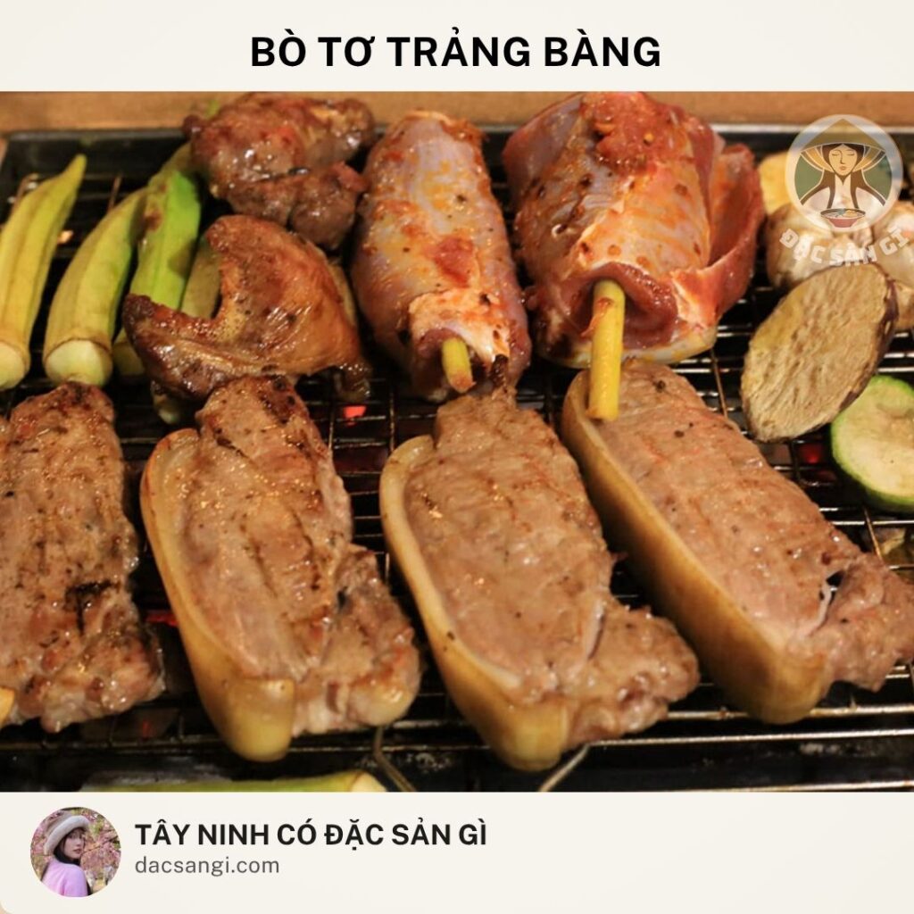 Đặc sản bò tơ Trảng Bàng