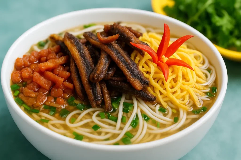 Hưng Yên Có Đặc Sản Gì? Danh sách 25 Đặc Sản Hưng Yên Mua Làm Quà Đặc sản Bún thang lươn Phố Hiến Hưng Yên