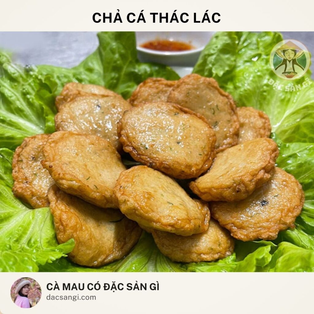 Đặc sản chả cá thác lác Cà Mau