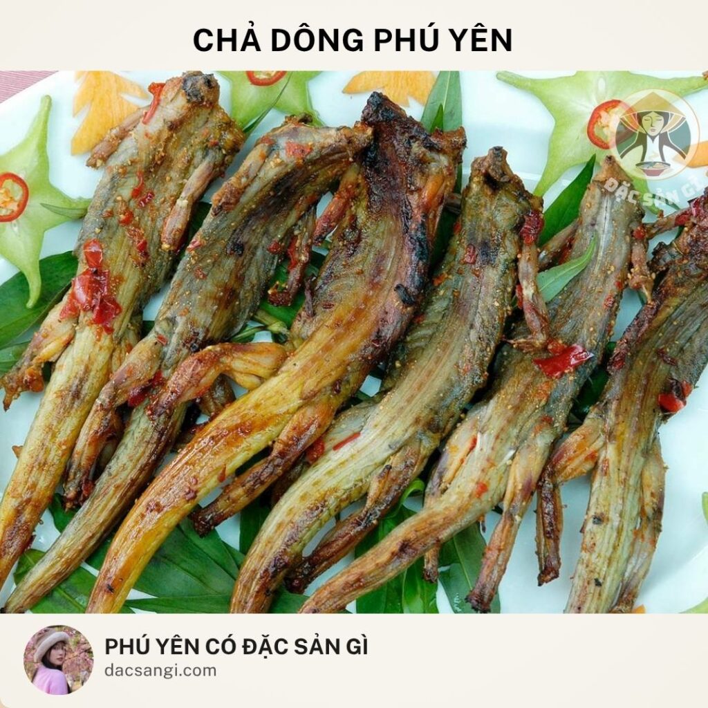 Đặc sản chả dông Phú Yên