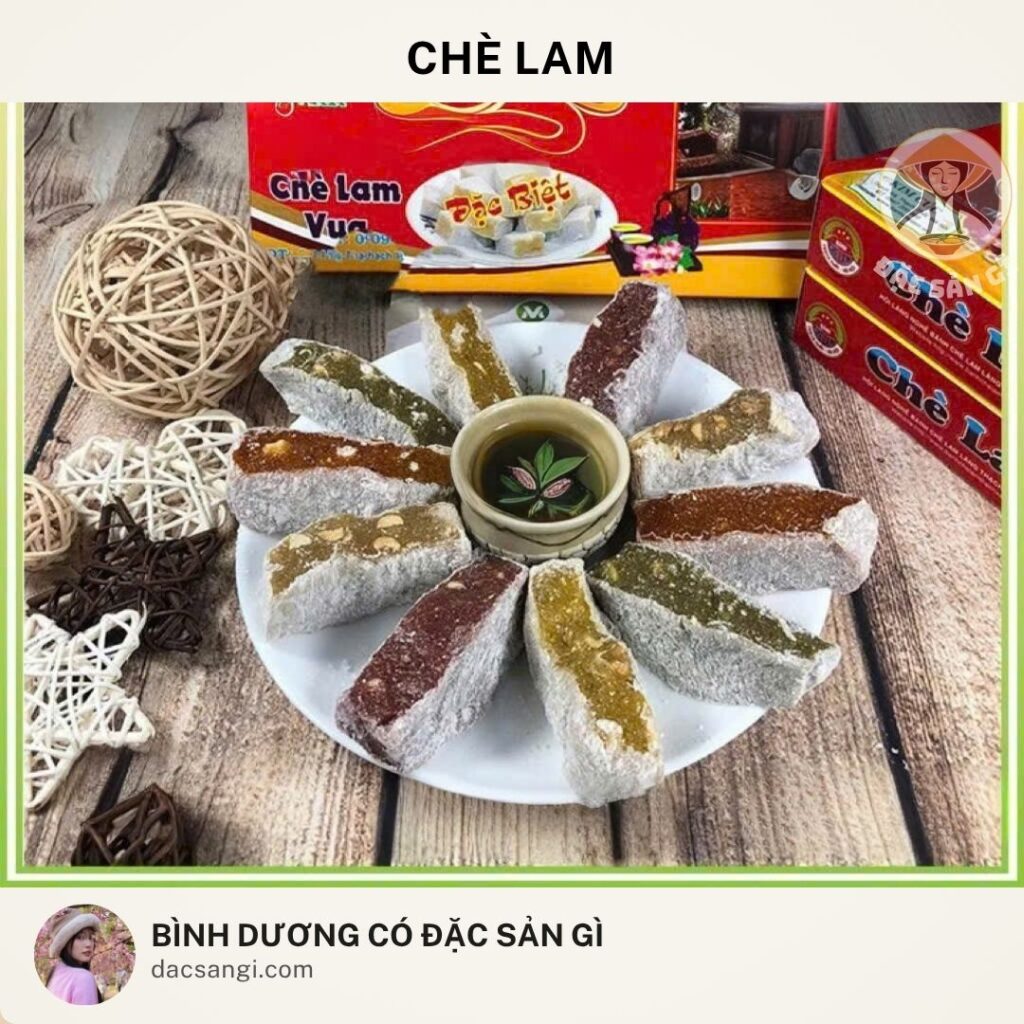Đặc sản chè lam Bình Dương