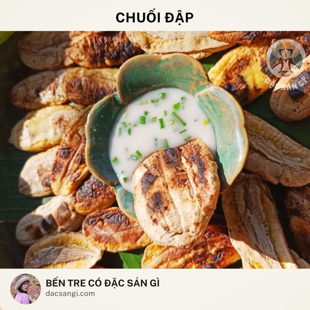Đặc sản chuối đập Bến Tre
