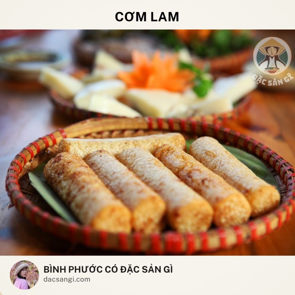 Đặc sản cơm lam Bình Phước