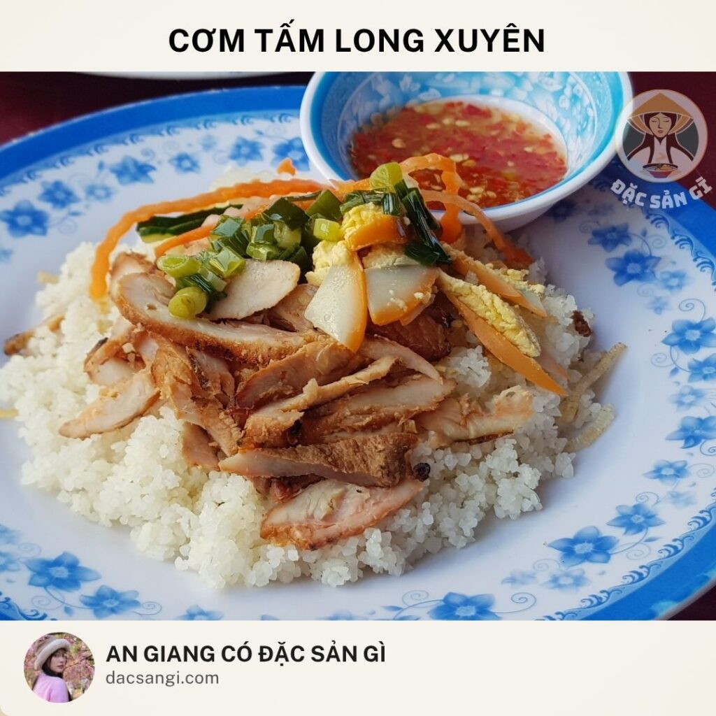 Đặc sản Cơm tấm Long Xuyên