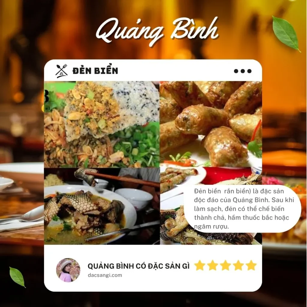 Quảng Bình có đặc sản gì? Tổng hợp 20 đặc sản Quảng Bình ngon, ăn tại chỗ hay làm quà đều tuyệt Đặc sản đèn biển Quảng Bình
