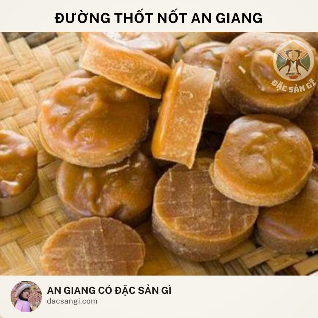 Đặc sản Đường thốt nốt An Giang