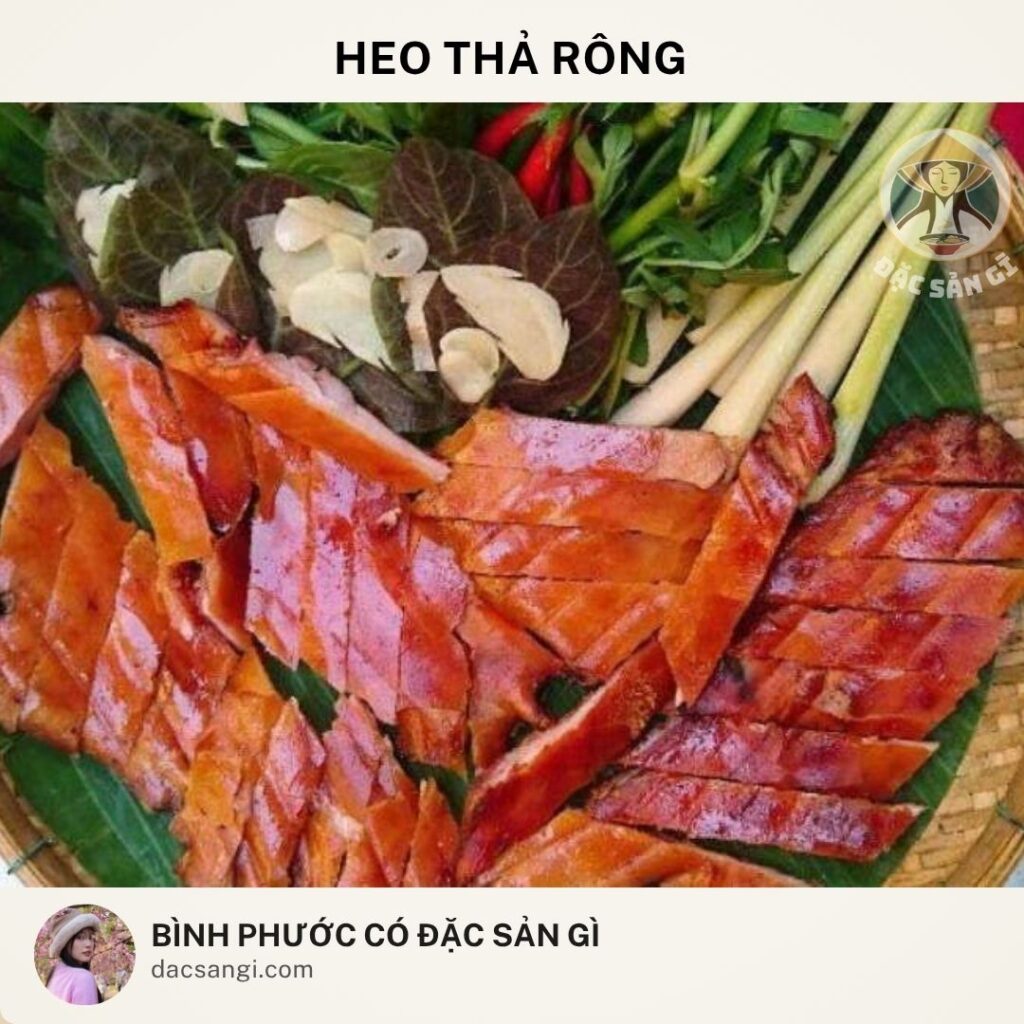 Đặc sản heo thả rông Bình Phước