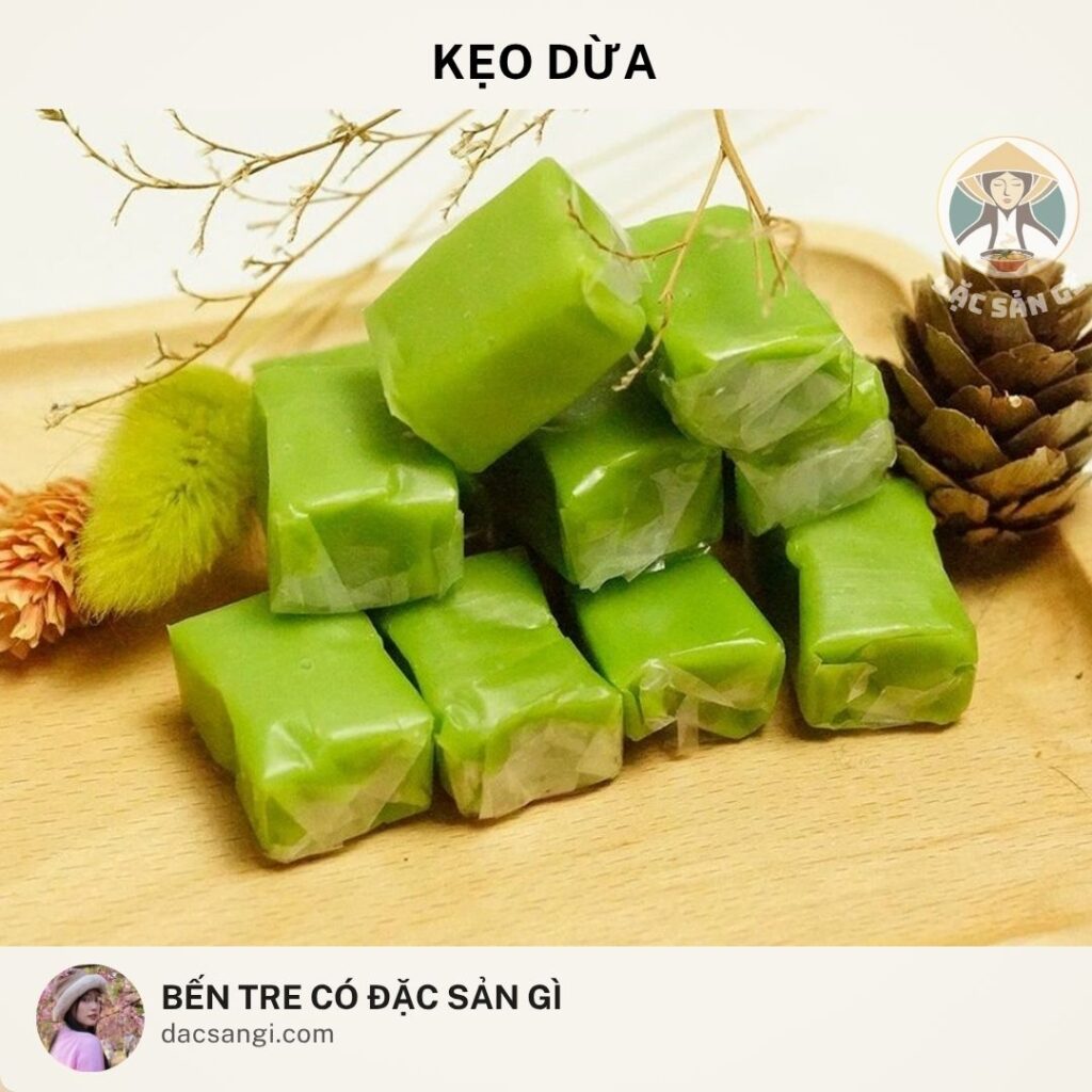 Đặc sản kẹo dừa Bến Tre