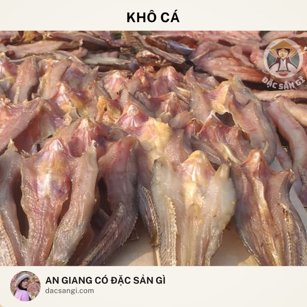 Đặc sản Khô cá An Giang