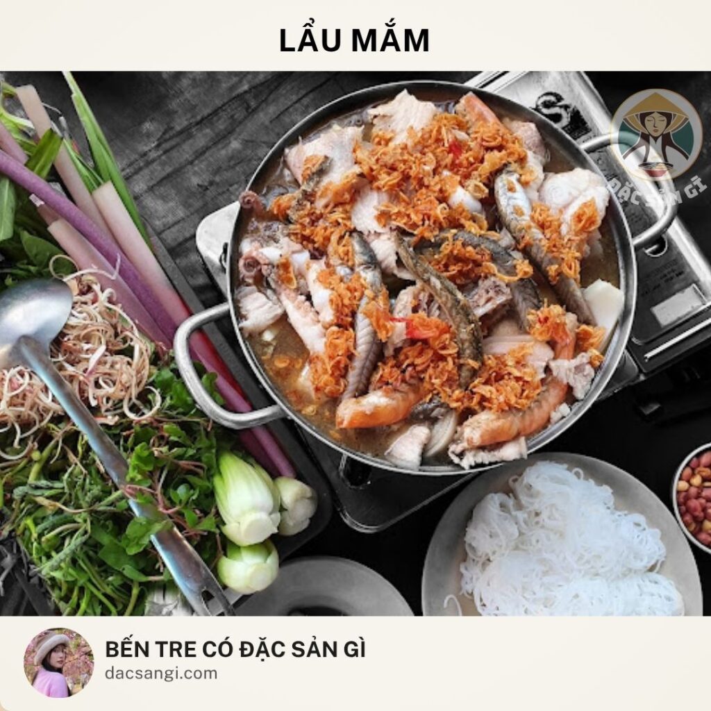 Đặc sản lẩu mắm Bến Tre