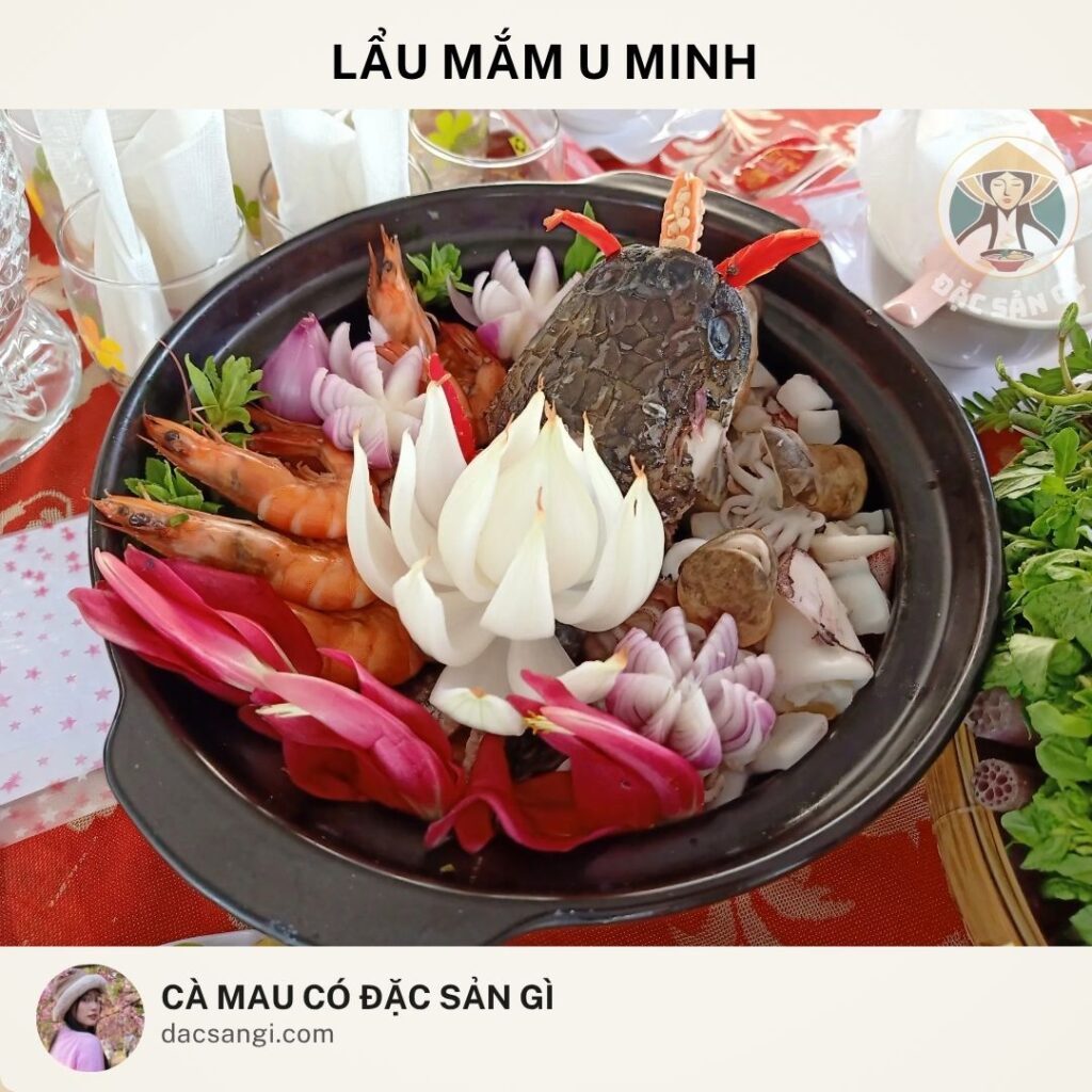 Đặc sản lẩu mắm U Minh