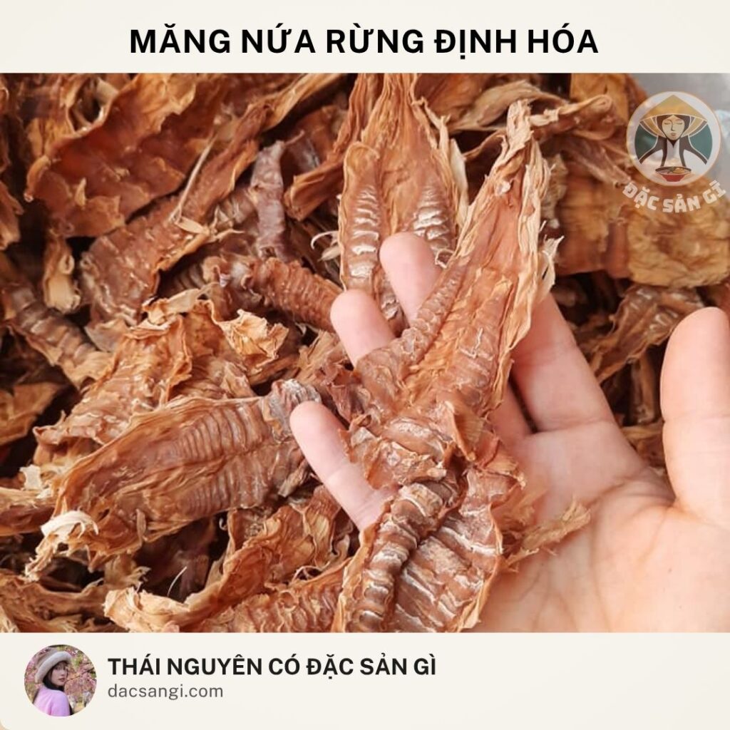Thái Nguyên có đặc sản gì? Tham khảo 22 đặc sản Thái Nguyên nên mua làm quà Đặc sản măng nứa rừng Định Hóa