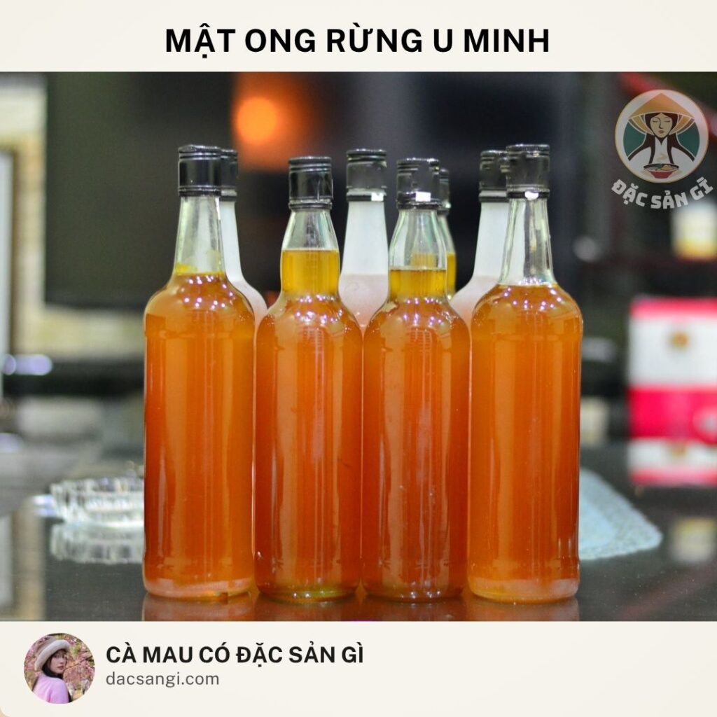 Đặc sản mật ong rừng U Minh