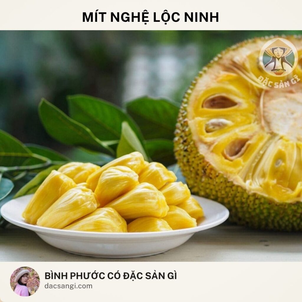 Đặc sản mít nghệ Lộc Ninh