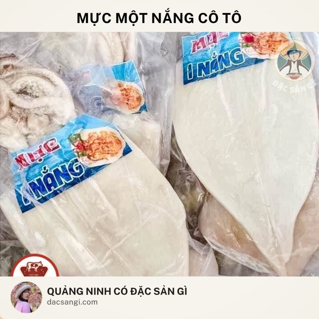 Quảng Ninh có đặc sản gì? 19 đặc sản Quảng Ninh ngon bổ rẻ đáng mua nhất Đặc sản mực một nắng Cô Tô
