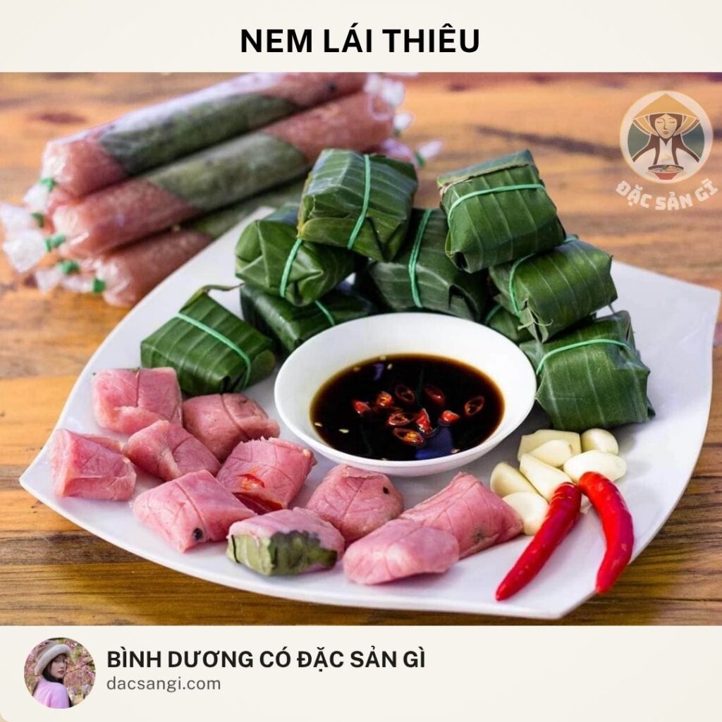 Đặc sản nem Lái Thiêu