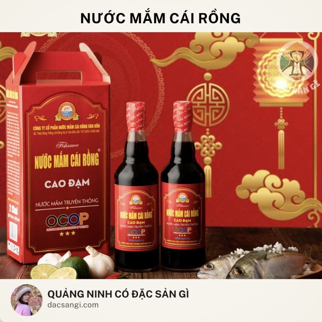 Quảng Ninh có đặc sản gì? 19 đặc sản Quảng Ninh ngon bổ rẻ đáng mua nhất Đặc sản nước mắm Cái Rồng