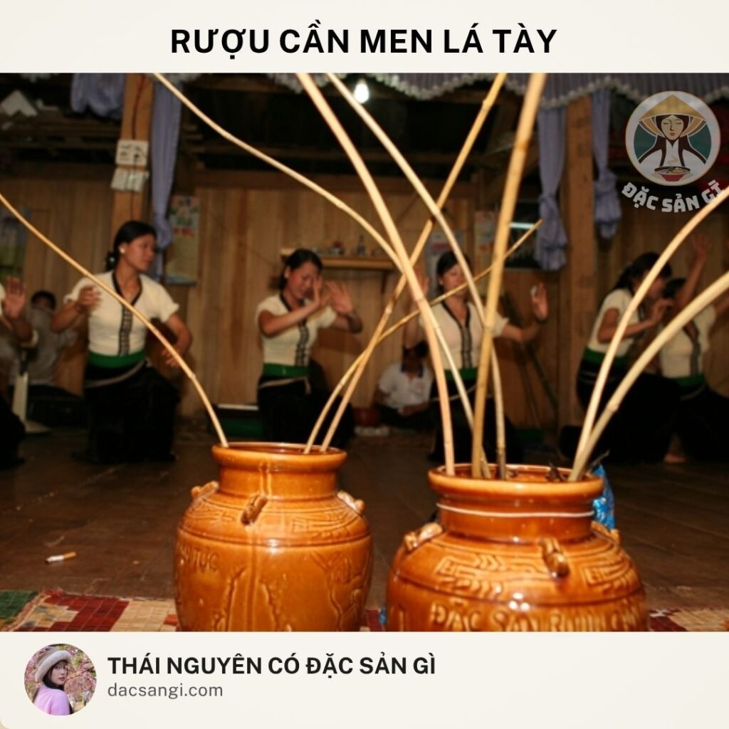 Thái Nguyên có đặc sản gì? Tham khảo 22 đặc sản Thái Nguyên nên mua làm quà Đặc sản rượu cần men lá Tày