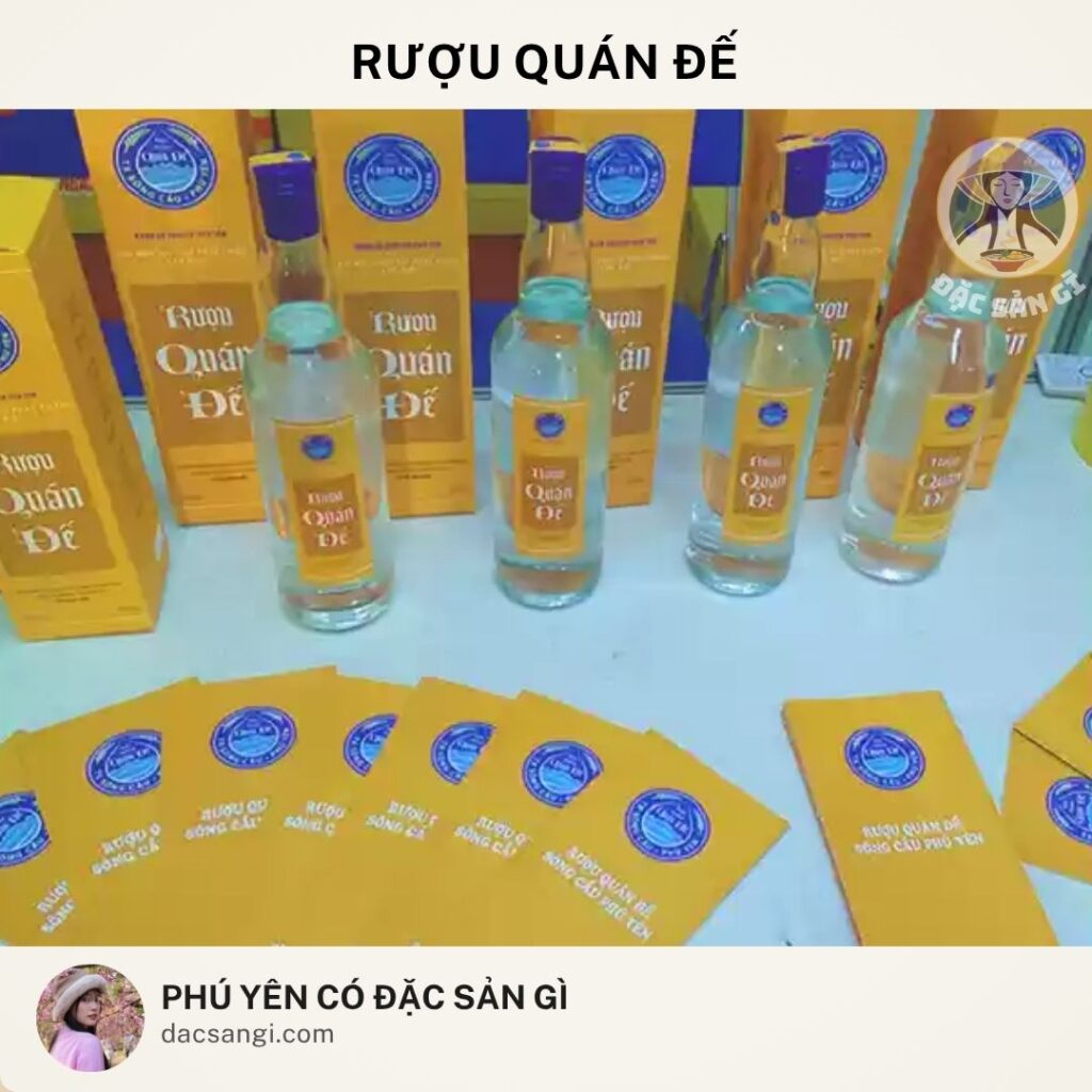 Đặc sản rượu Quán Đế