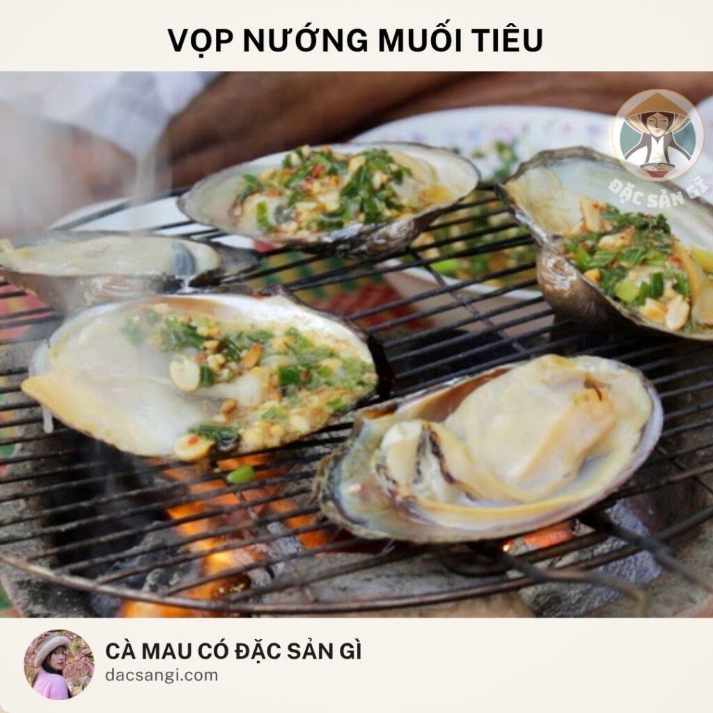 Đặc sản vọp nướng muối tiêu